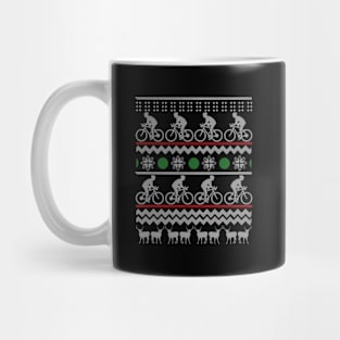 Cycling Bicycle Ugly X-Mas Shi Mug